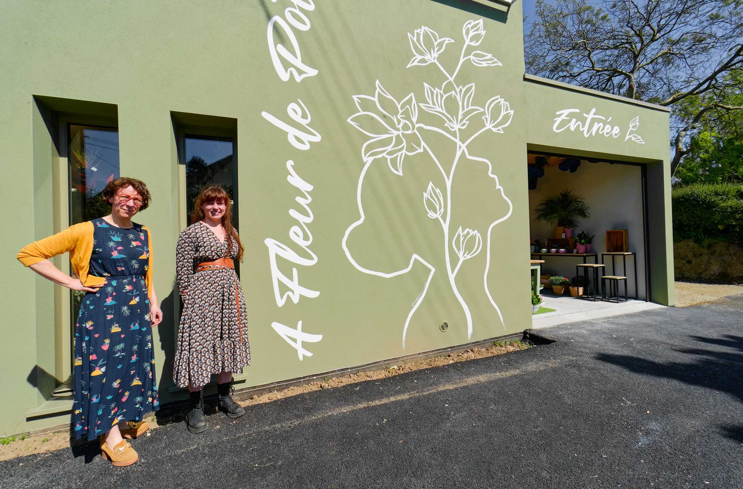 Magasin a fleur de pot à plestin les grèves